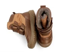 Pom Pom vinterstøvle camel med TEX